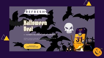 How To Create 🎃 Halloween Discount Landing Page 🎃  Using Wordpress And Elementor