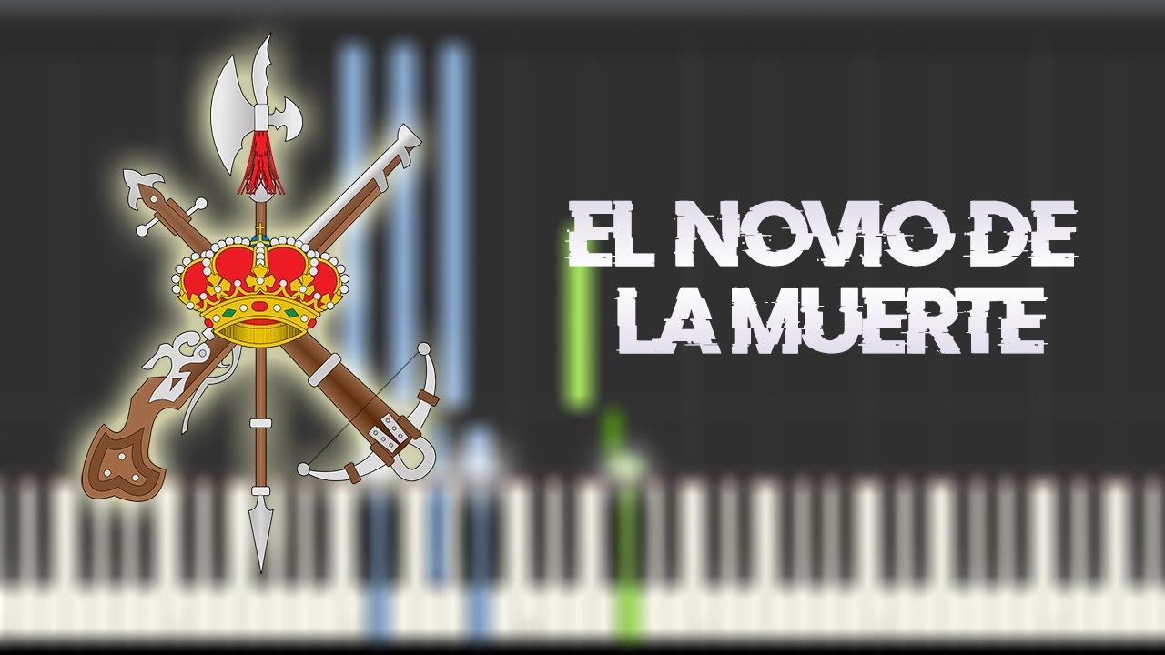 El novio de la muerte - Himno de la Legion | Piano Tutorial / Partitura / MIDI
