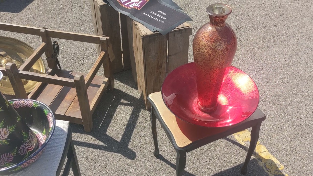 Targ Staroci w Kempton, sprzedaje moje skarby