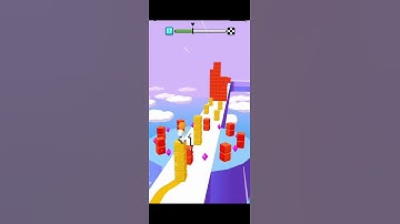 Cube Surfer! game Level #17 games video game running cube run all game game game game game game