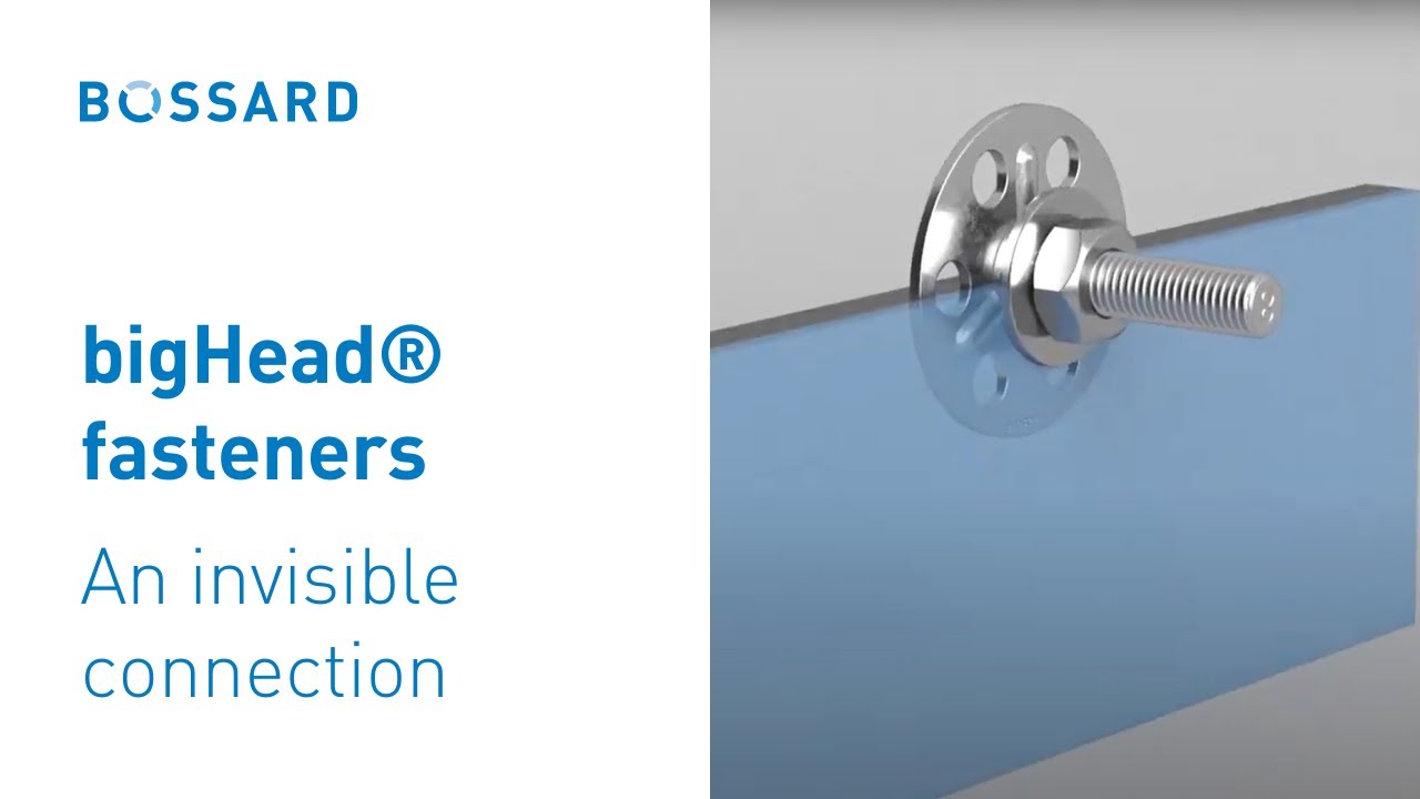 Invisible and secure fastening connection with bigHead® - YouTube