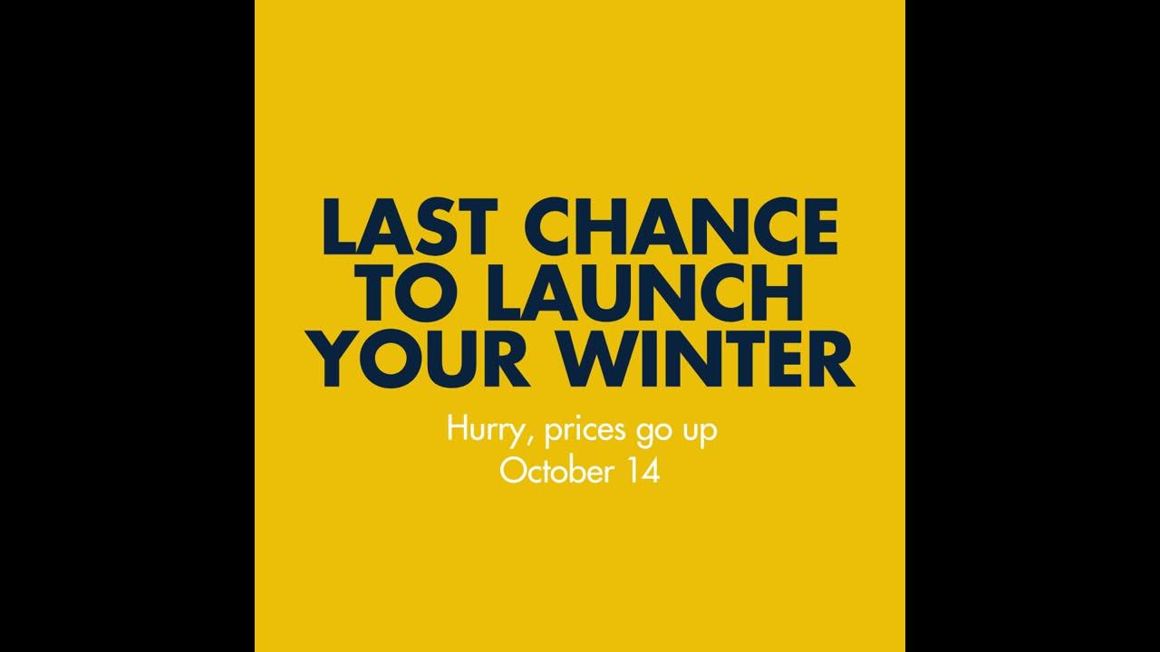 Ikon Pass Prices Go Up October 14 YouTube