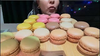 😮‍💨😍ASMR EN ESPAÑOL | COMIENDO MACARRON3S 😍😮‍💨