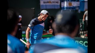 Guido Pella Vs Erik Arutiunian - Copa Davis 2021