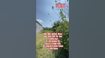 #bán thửa đất đẹp đường nhựa . gần Ql1a , Chợ Trường Học Ủy Ban ❤️ #shortvideo #xuhuong #shorts