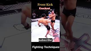 Knockout Kick/Front Kick #selfdifence #taekwondo #fighttechniques #mma #wushufight #boxing