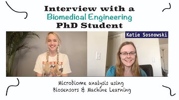 Microbiome Analysis with Biosensors & Machine Learning | Katie Sosnowski, Biomedical Engineering