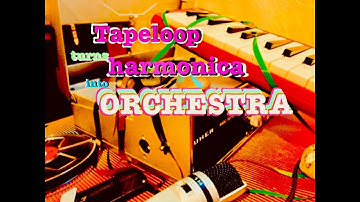 Schlaflabor :  maybe...  (Harmonica tapeloop at 3 different speeds)   | tapeloop ambient music