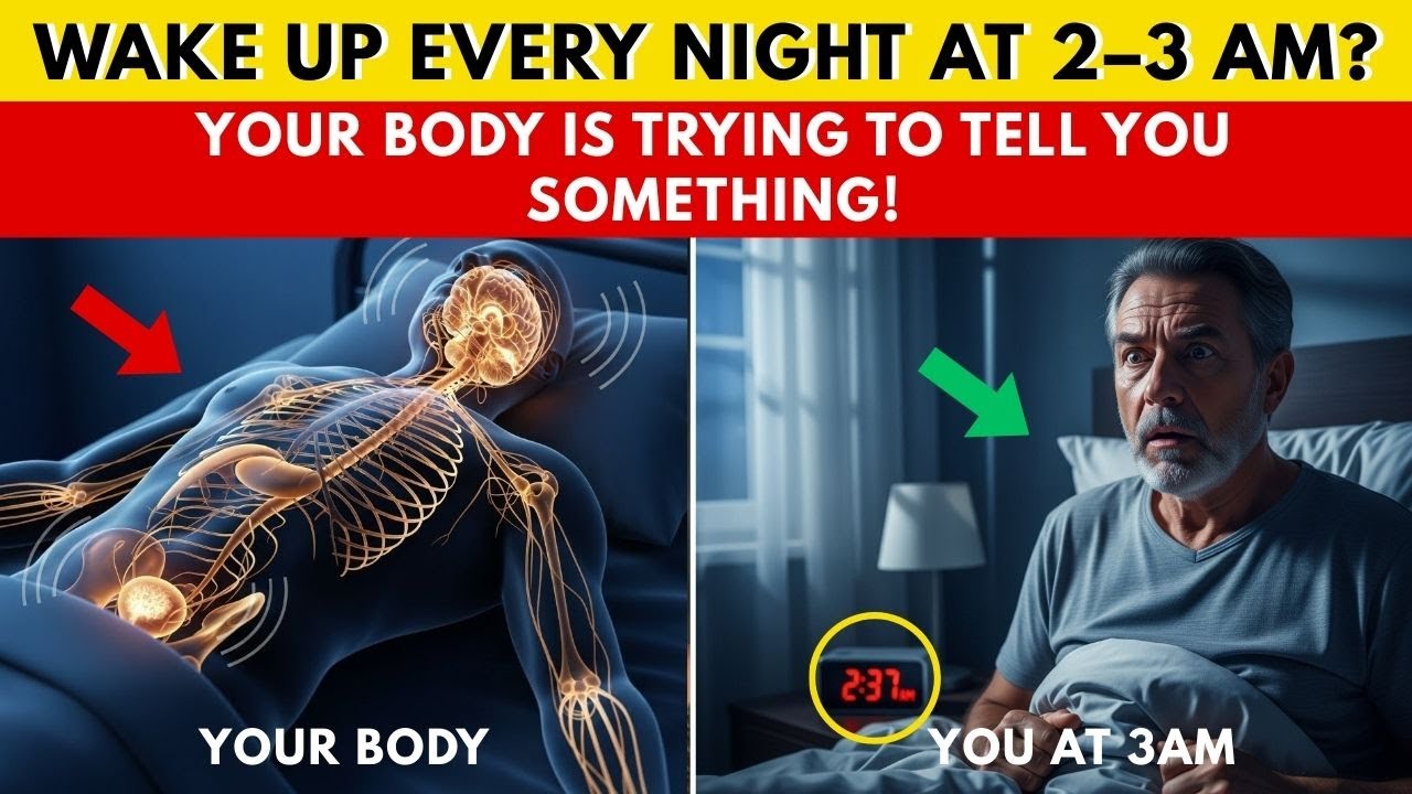 Why You Wake Up at 2–3 AM Every Night | Silent Health Imbalance ...