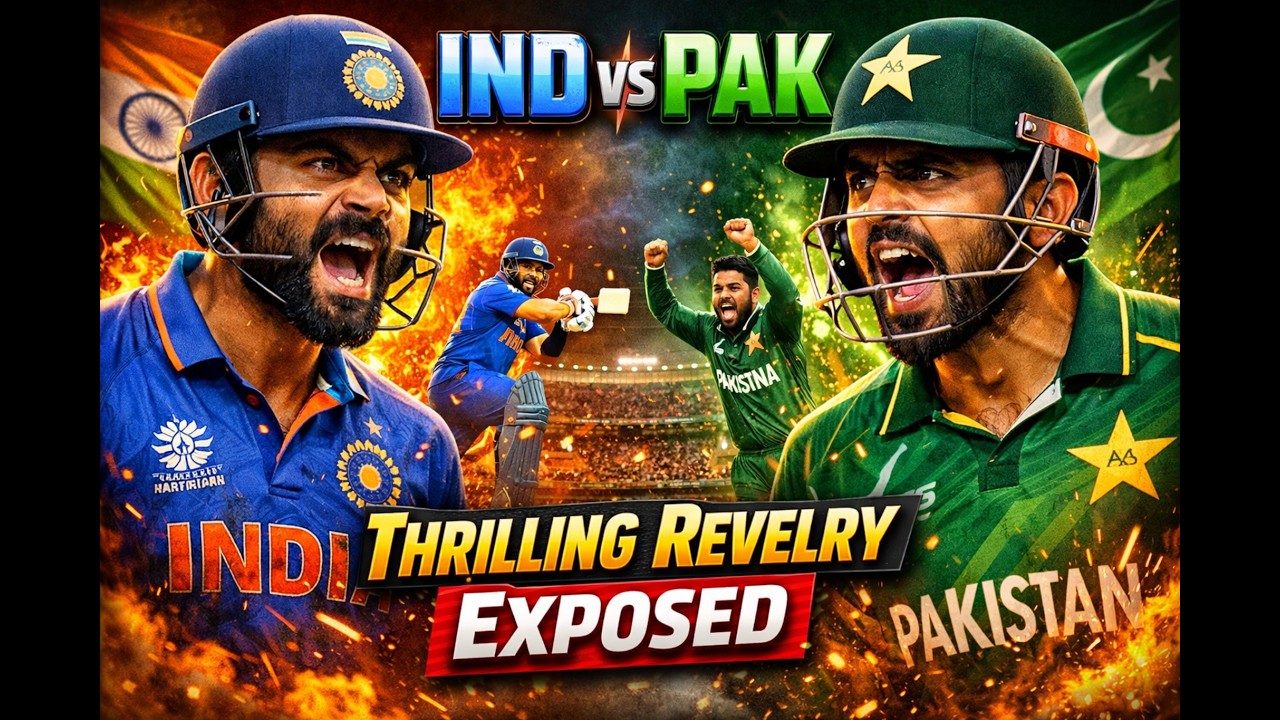 IND vs PAK Thrilling Revelry Exposed