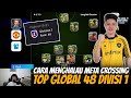 CARA MENGHALAU META CROSSING TOP GLOBAL 48 VERSI DENNIS BERNARD PRO PLAYER EFOOTBALL MOBILE