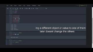 Python Class 1 || Creating variables and assigning values