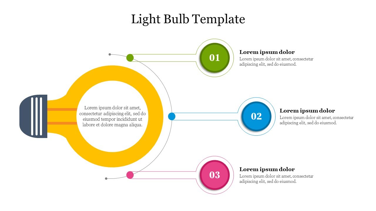 How To Do A Light Infographics PowerPoint - YouTube