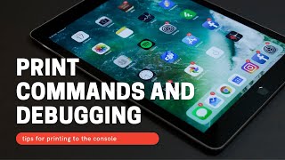Junior iOS Developer Course - Print Commands and Debugging