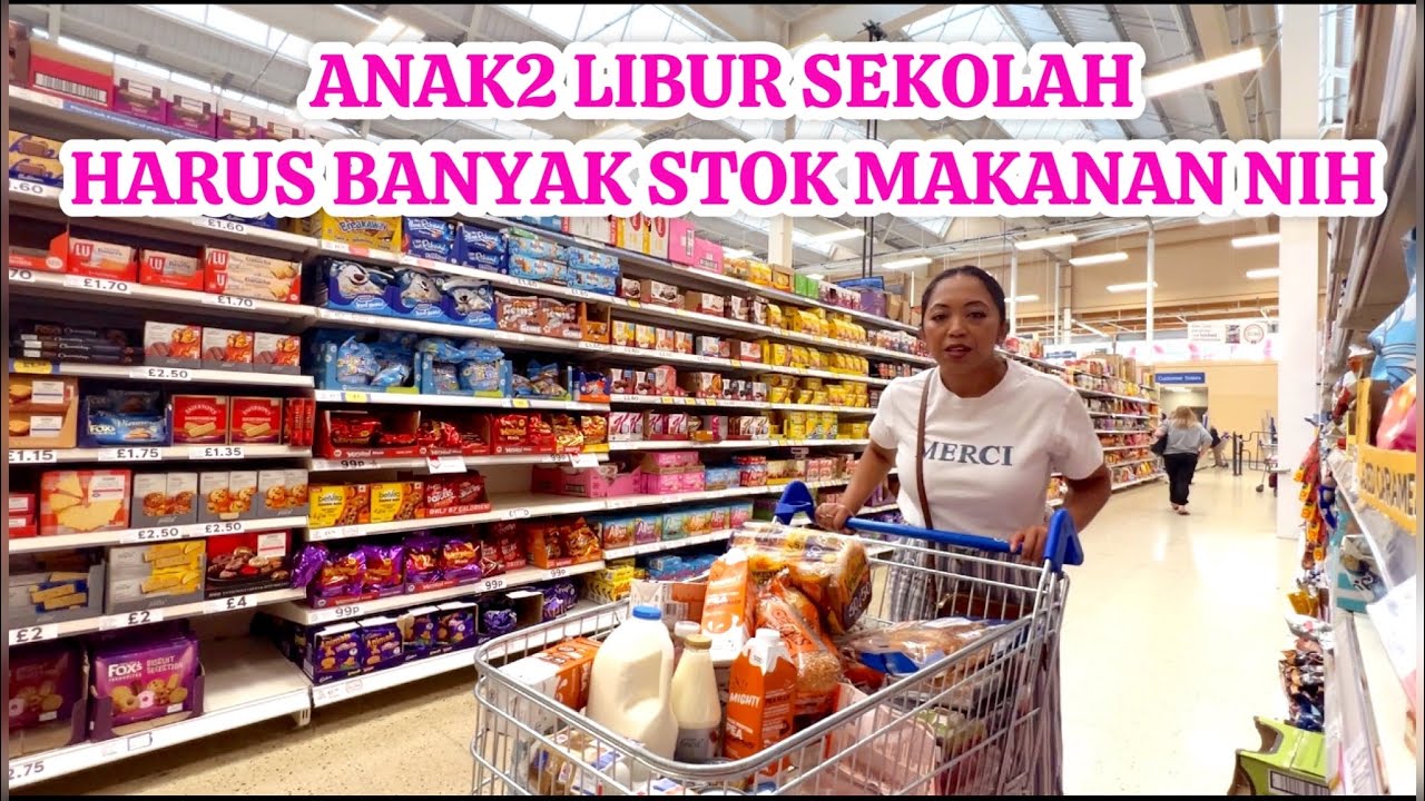 BELANAJA‼️NYETOK MAKANAN BANYAK, ANAK2 LIBUR SEKOLAH