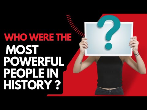 Who were the Most Powerful People In History  THE 100 A RANKING OF THE MOST INFLUENTIAL PERSONS .