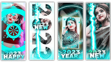 🔥happy new year video editing alight motion | happy new year 2023 status video editing alight motion