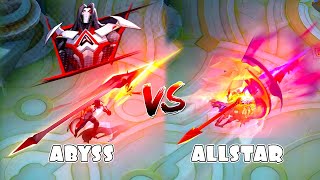 Vergelijking van de Moskov Infernal Wyrmlord en Doom Incarnate-skin