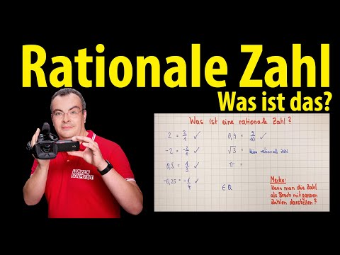 Video: Was für eine Dezimalzahl ist eine irrationale Zahl, um ein Beispiel zu nennen?