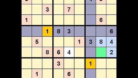 How to Solve Los Angeles Times Sudoku Expert December 28, 2021