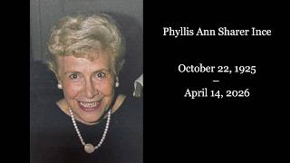 Funeral Service for Phyllis Ann Sharer Ince