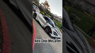 Alex Choi McLaren at Pebble Beach 2024