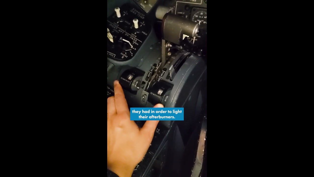 TEB Counters In The SR 71 Blackbird