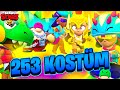 TÜM KOSTÜMLER 253 ADET! ALL SKINS - Brawl Stars