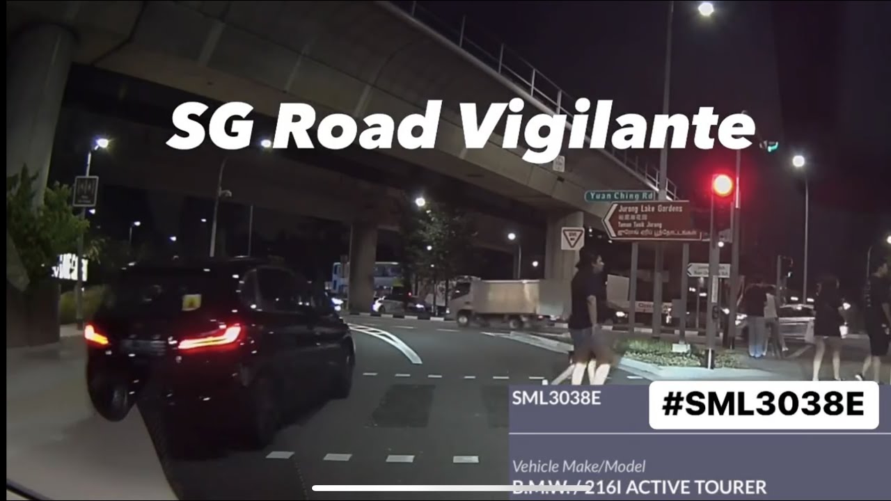 13oct2023 boon lay way #SML3038L bmw 216 fail to conform to red light ...