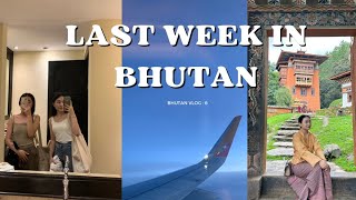 LAST WEEK IN BHUTAN | visiting Dechenphu and Changangkha, truth or dare, swimming and shopping |