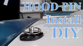 How to Install HOOD PINS on Any Fiberglass Hood