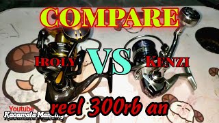 IROLY SEPHIA CARBON VS KENZI D'CORAL 🔥 COMPARISON OF FISHING REELS 300 THOUSAND