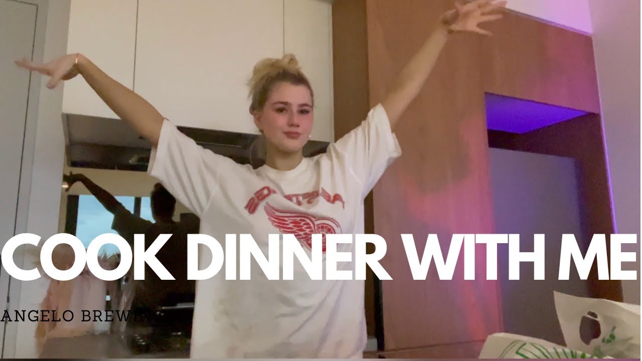 Cook and eat dinner with me