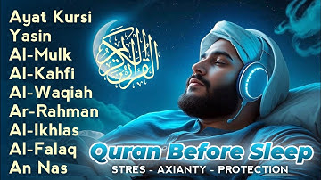 MUROTTAL MERDU Pengantar Tidur AL KAHFI, AL MULK, AR RAHMAN, YASIN, AL WAQIAH | Alaa Aqel