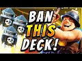 IMPOSSIBLE TO DEFEND! MINER ROCKET CYCLE CAN'T BE COUNTERED — Clash Royale
