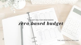 Budgeting for Beginners | ZeroBased Budget | Cash Stuffing Prep
