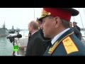 Военно-морской парад в Севастополе 9 мая 2014