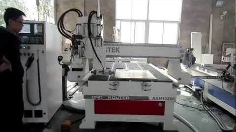 Acctek Double heads ATC cnc router AKM1325C