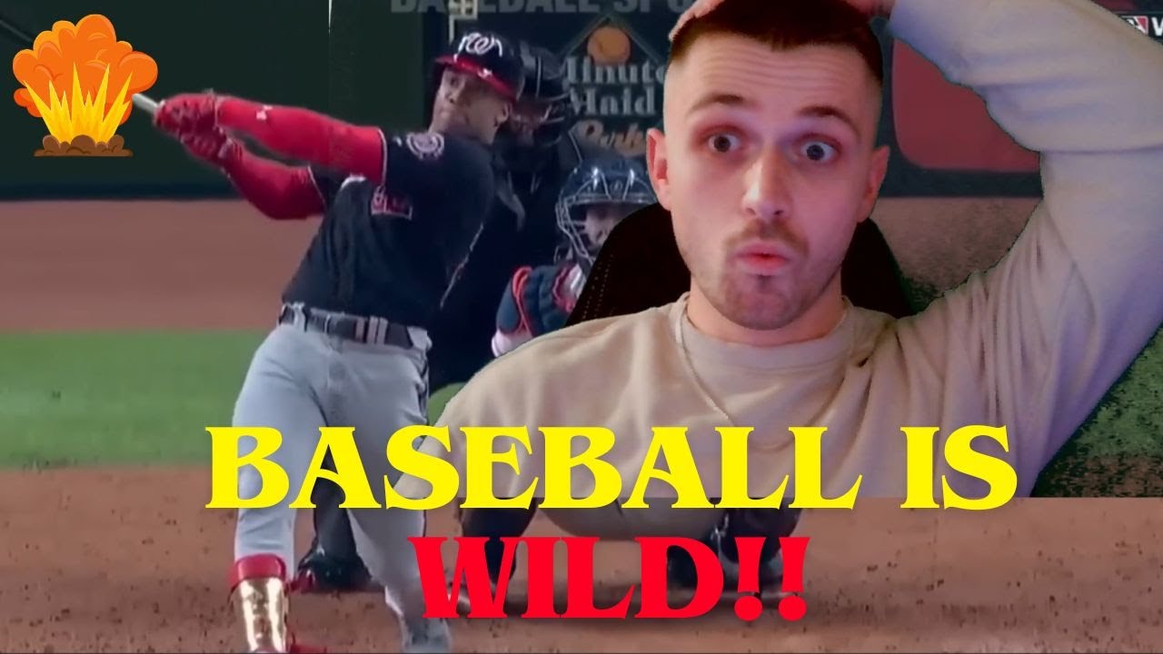 Говорят, бейсбол — это безумие?! Реакция европейцев на безумные моменты в бейсболе 🤯