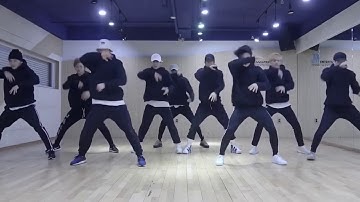 [mirrored & 50% slowed] STRAY KIDS - GRRR Dance Practice Video
