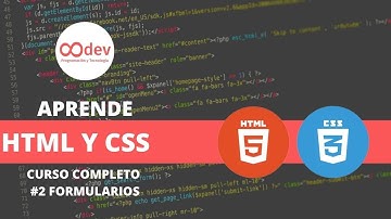📝  CREA FORMULARIOS en HTML en 15 minutos - #2  Curso completo de HTML y CSS desde cero gratis 2022