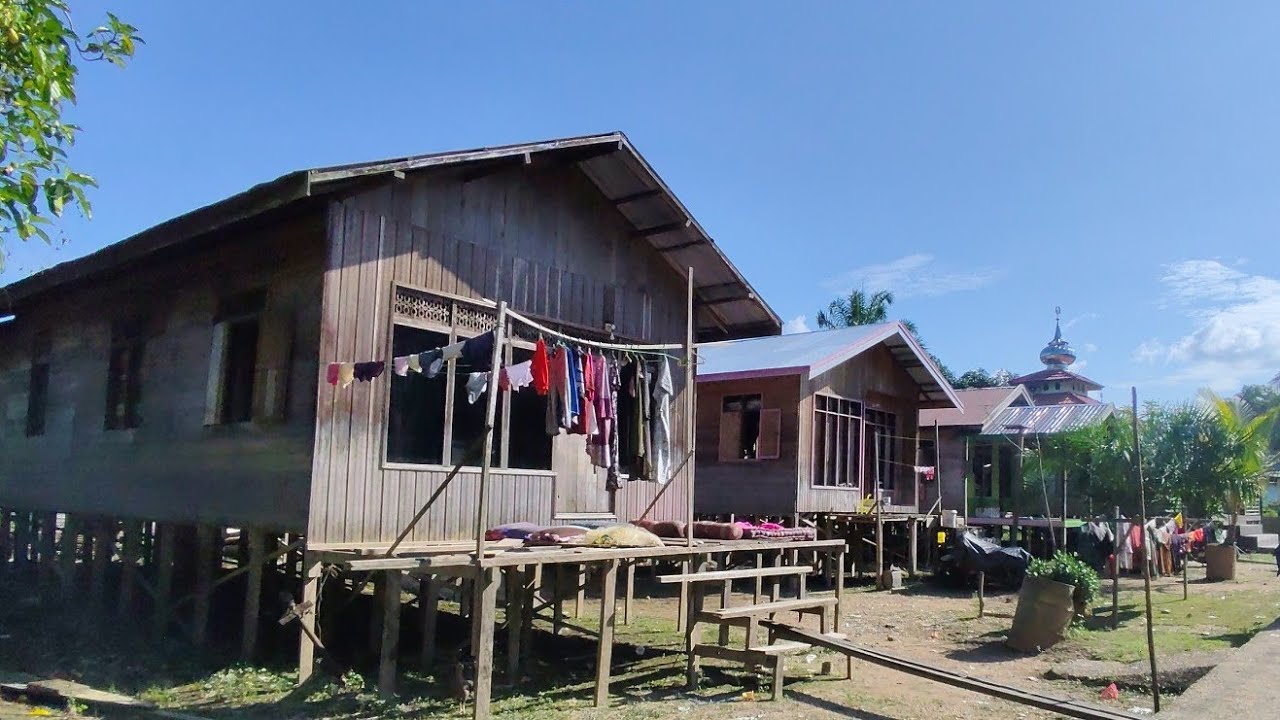 Kampung Terkecil & Terjauh di Ujung Barito Utara.Malegoi,Kelurahan tersepi di Kalimantan Tengah