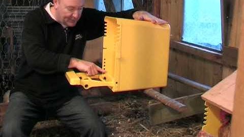 Chickbox The First Injection Moulded Poultry Nesting Box