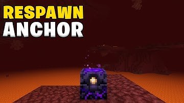 How to use a respawn anchor in Minecraft 1.21