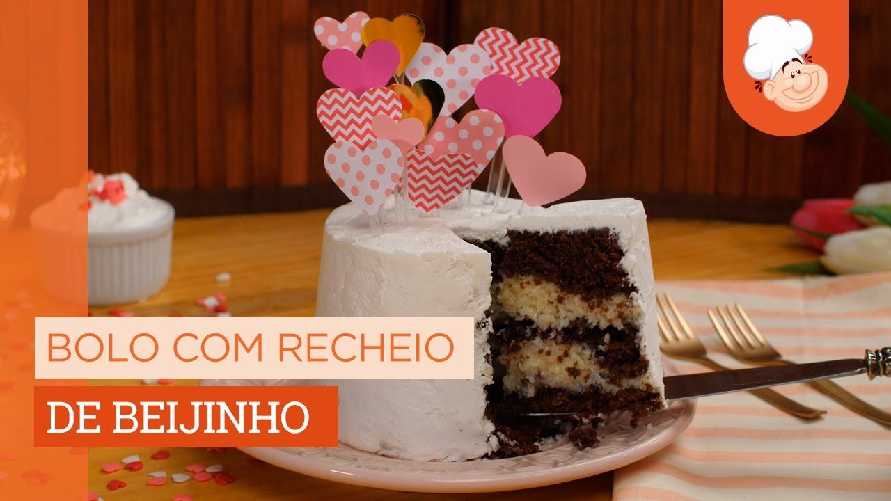 BOLO COM RECHEIO DE BEIJINHO RECEITAS TUDOGOSTOSO