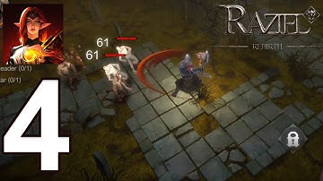 Raziel Rebirth: Dungeon Raid - Gameplay Walkthrough Part 4 - Chapter 1: Cemetery (iOS, Android)