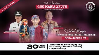 Download lagu (LIVE) GIRIHARJA 2 PUTU - KHANHA ADE KOSASIH SUNARYA || DS.JATIMULYA - COMPRENG - SUBANG