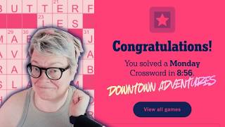 Do this MONDAY NYT Crossword with me on the DOWNS only Aug 31 2026