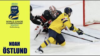 2024 WJC : Noah Östlund Highlights