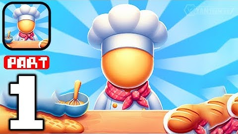 Idle Bakery Empire - Gameplay Walkthrough Part 1 - Tutorial Sweet Treat Bakery Quest (iOS,Android)
